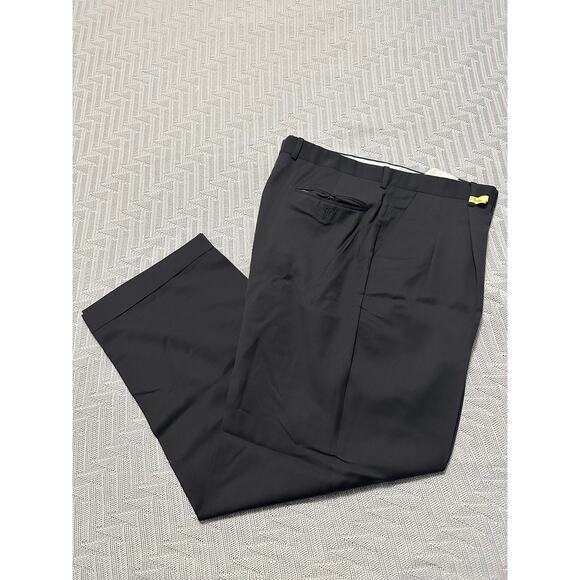 Vintage Alfredo Versace brown gray wool dress pants size 40 - Picture 1 of 8